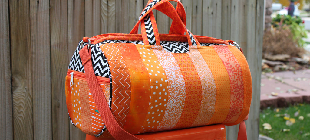 Scrappy Orange Daily Duffle