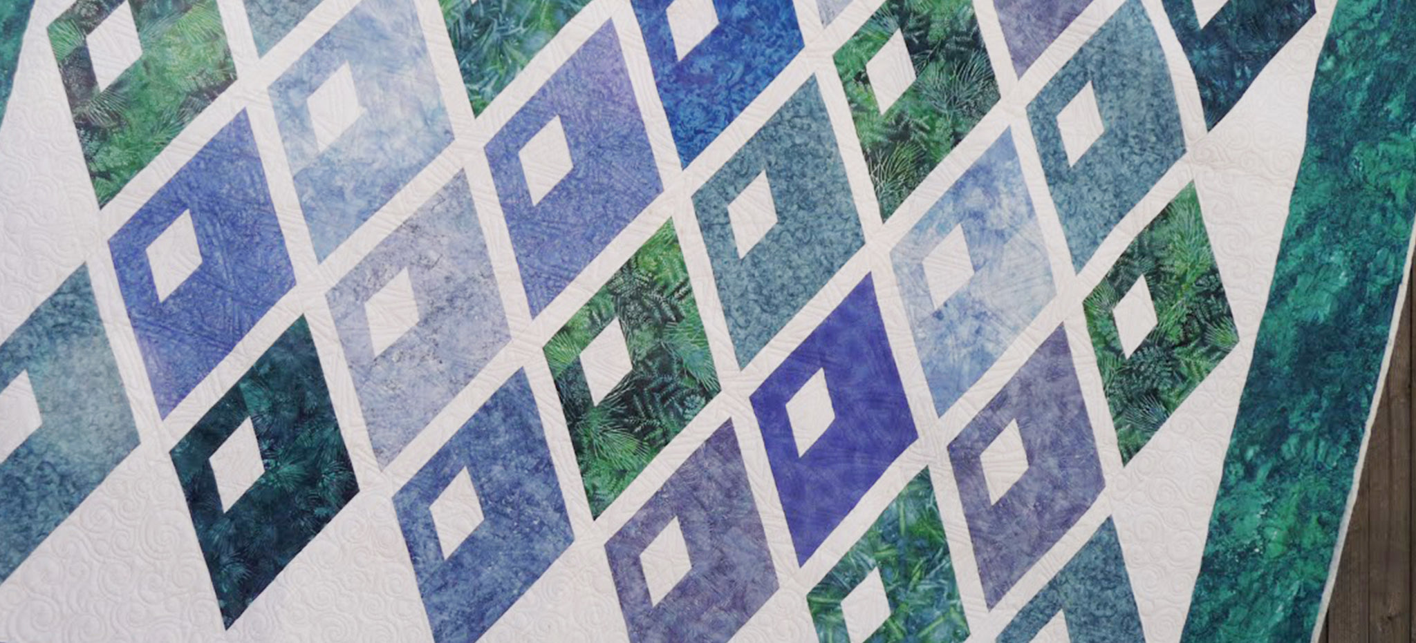 Regina's Diamond Alley Quilt