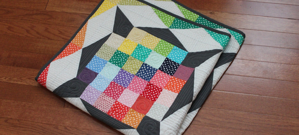 Blogger's Quilt Festival: Scrappy Quilt Entry