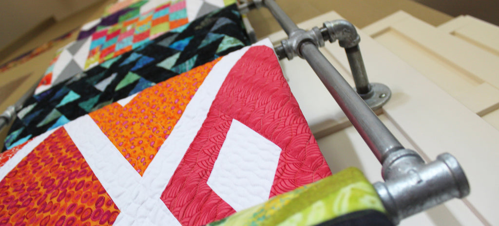 DIY Metal Quilt Ladder