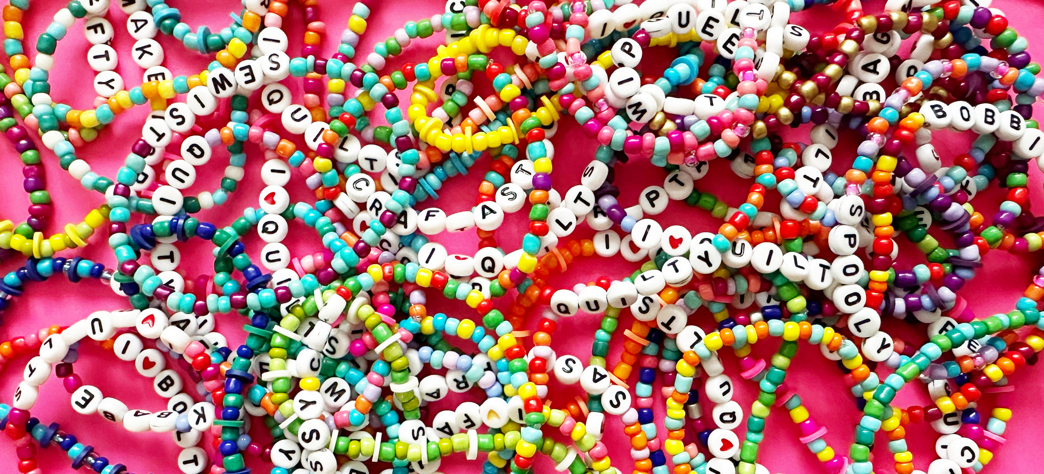 Quilty Friendship Bracelets