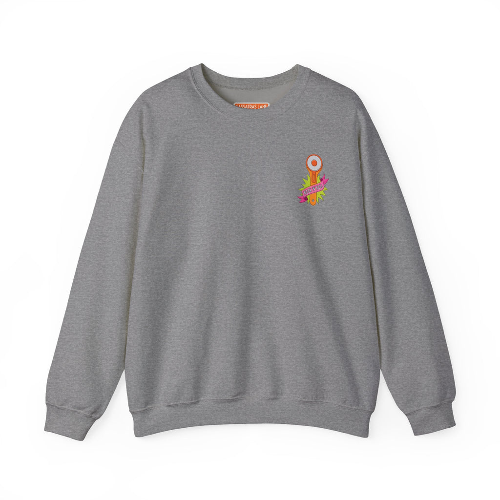 Rockin Rotary Cutter Crewneck Sweatshirt