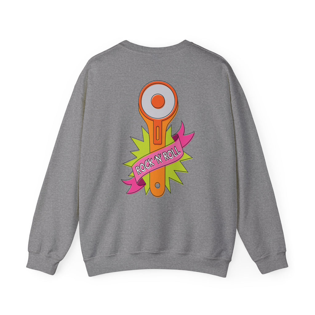 Rockin Rotary Cutter Crewneck Sweatshirt