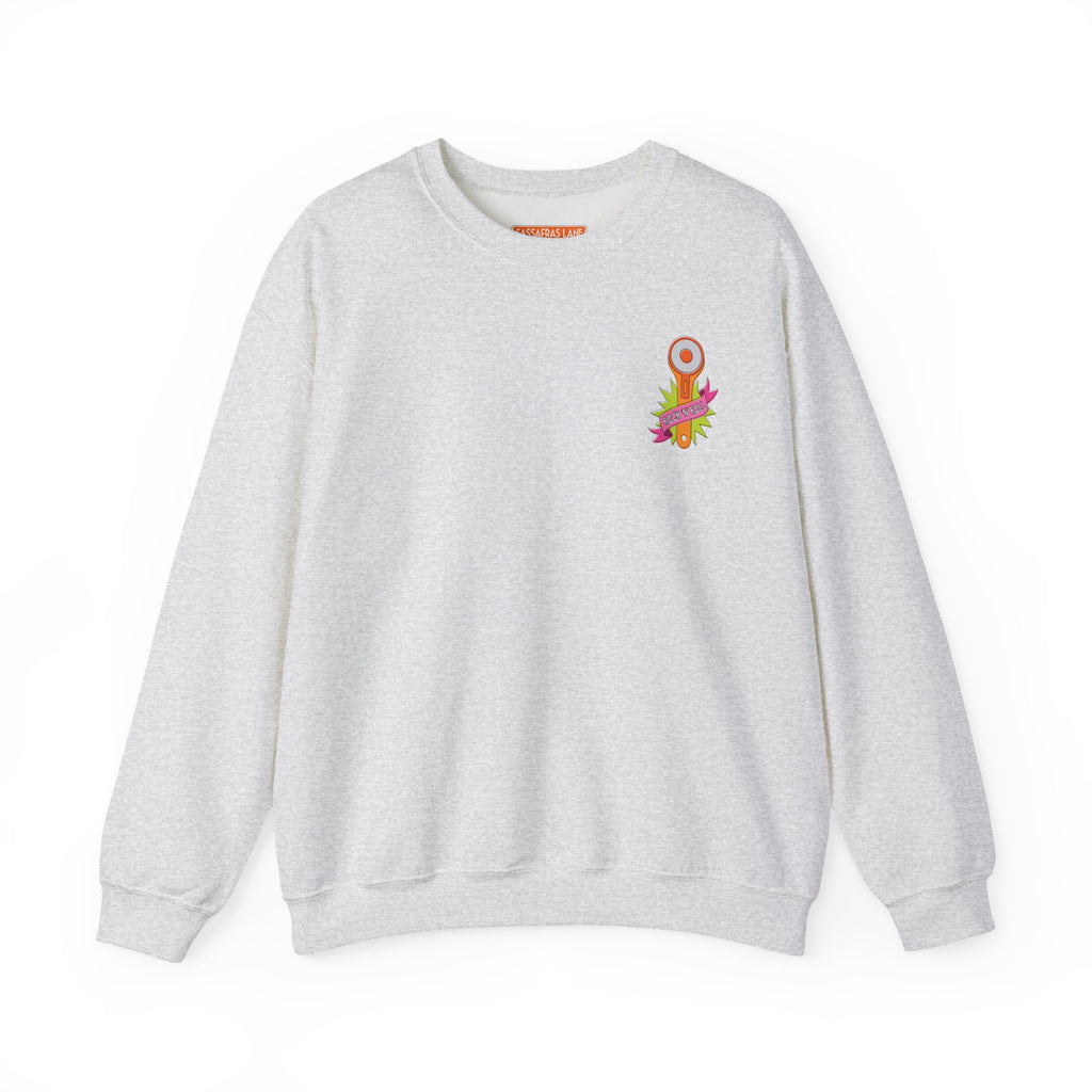 Rockin Rotary Cutter Crewneck Sweatshirt