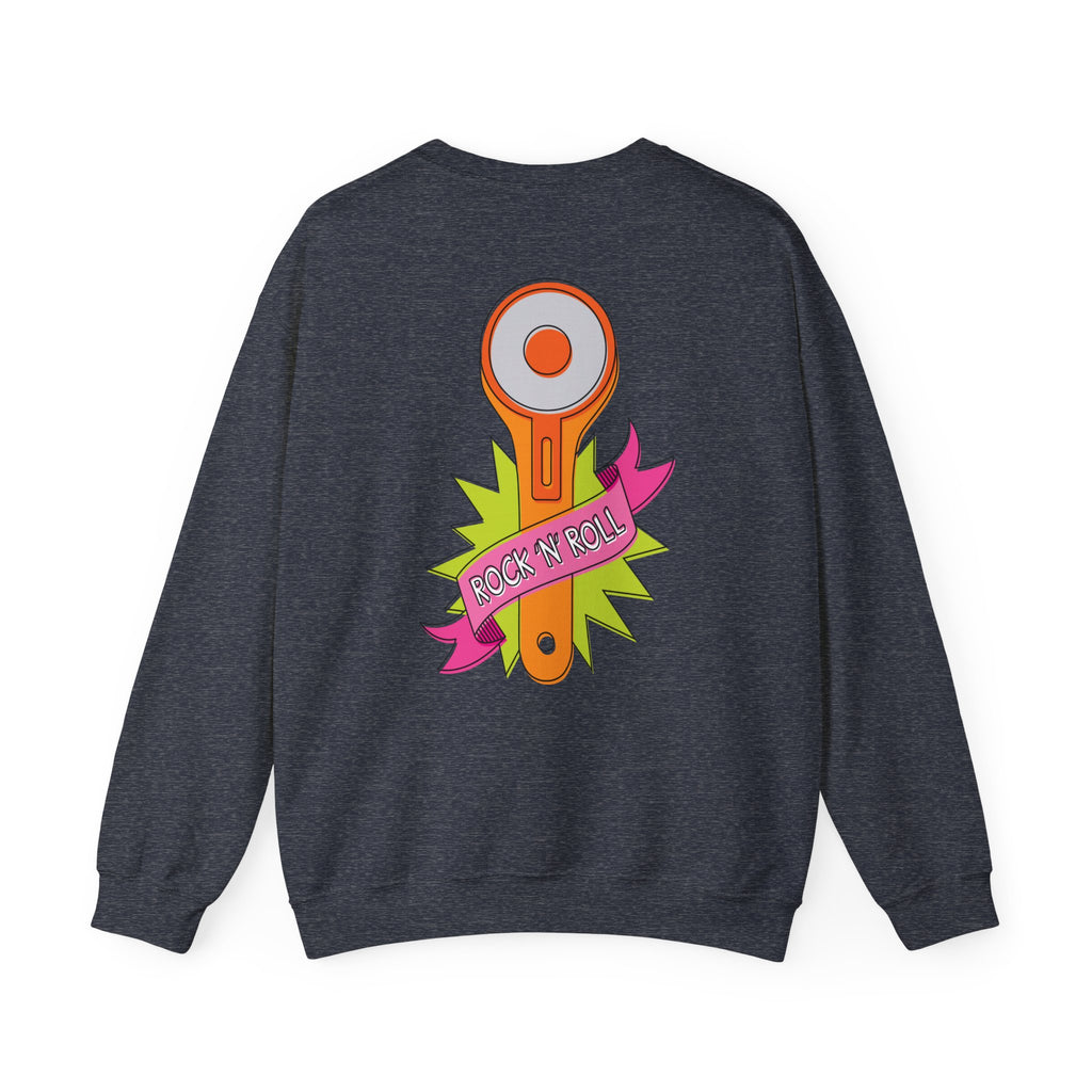 Rockin Rotary Cutter Crewneck Sweatshirt
