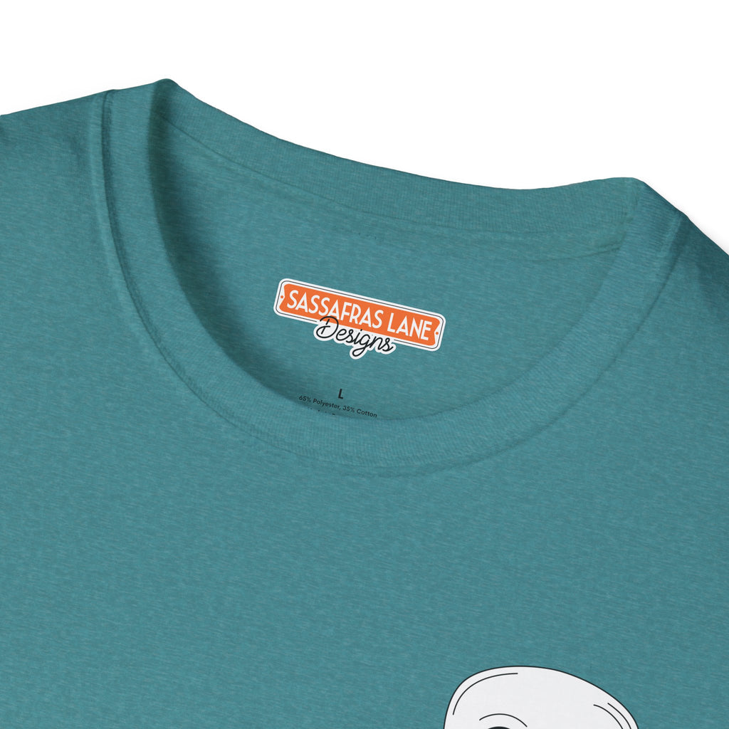 Skull with Rotary Cutter Logo T-Shirt