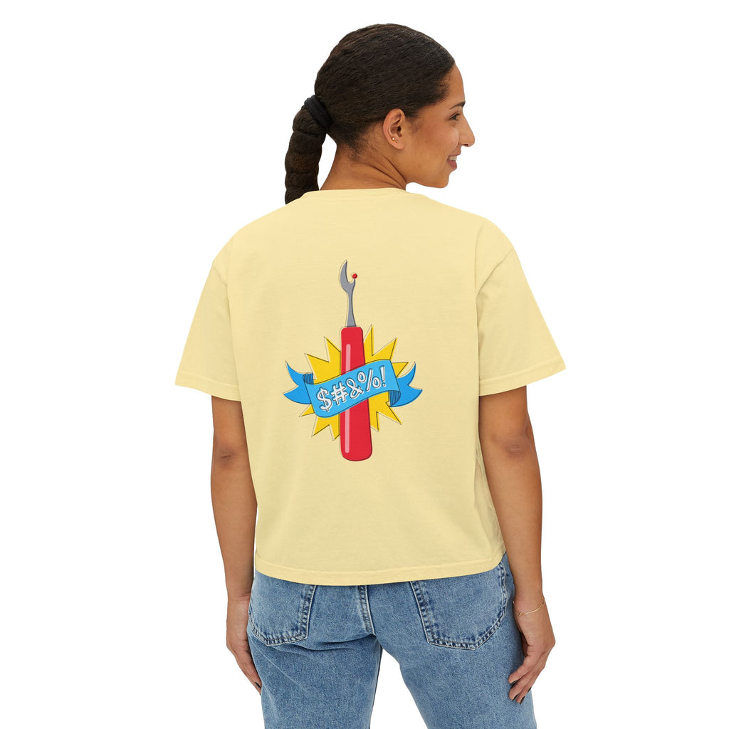 Sweary Seam Ripper Women's Boxy Tee