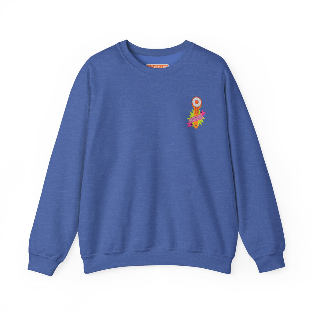 Rockin Rotary Cutter Crewneck Sweatshirt