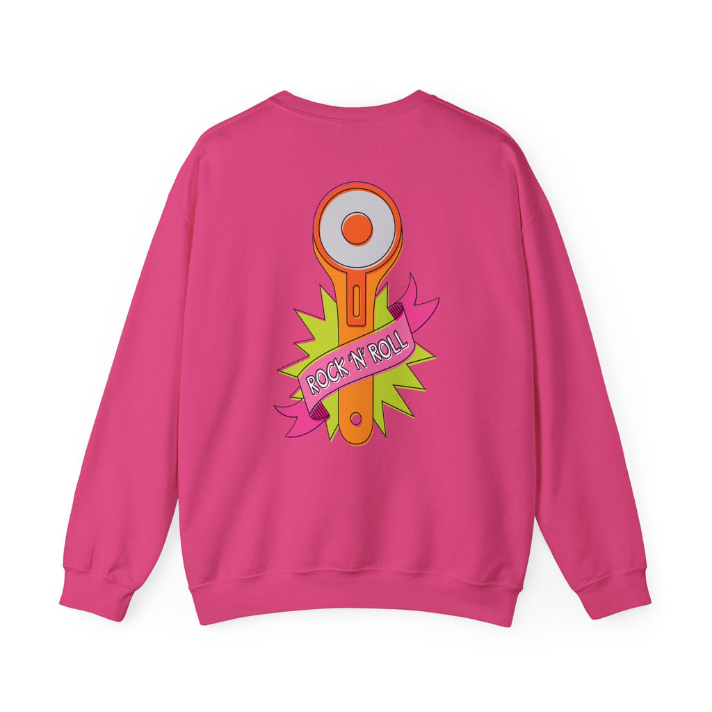 Rockin Rotary Cutter Crewneck Sweatshirt