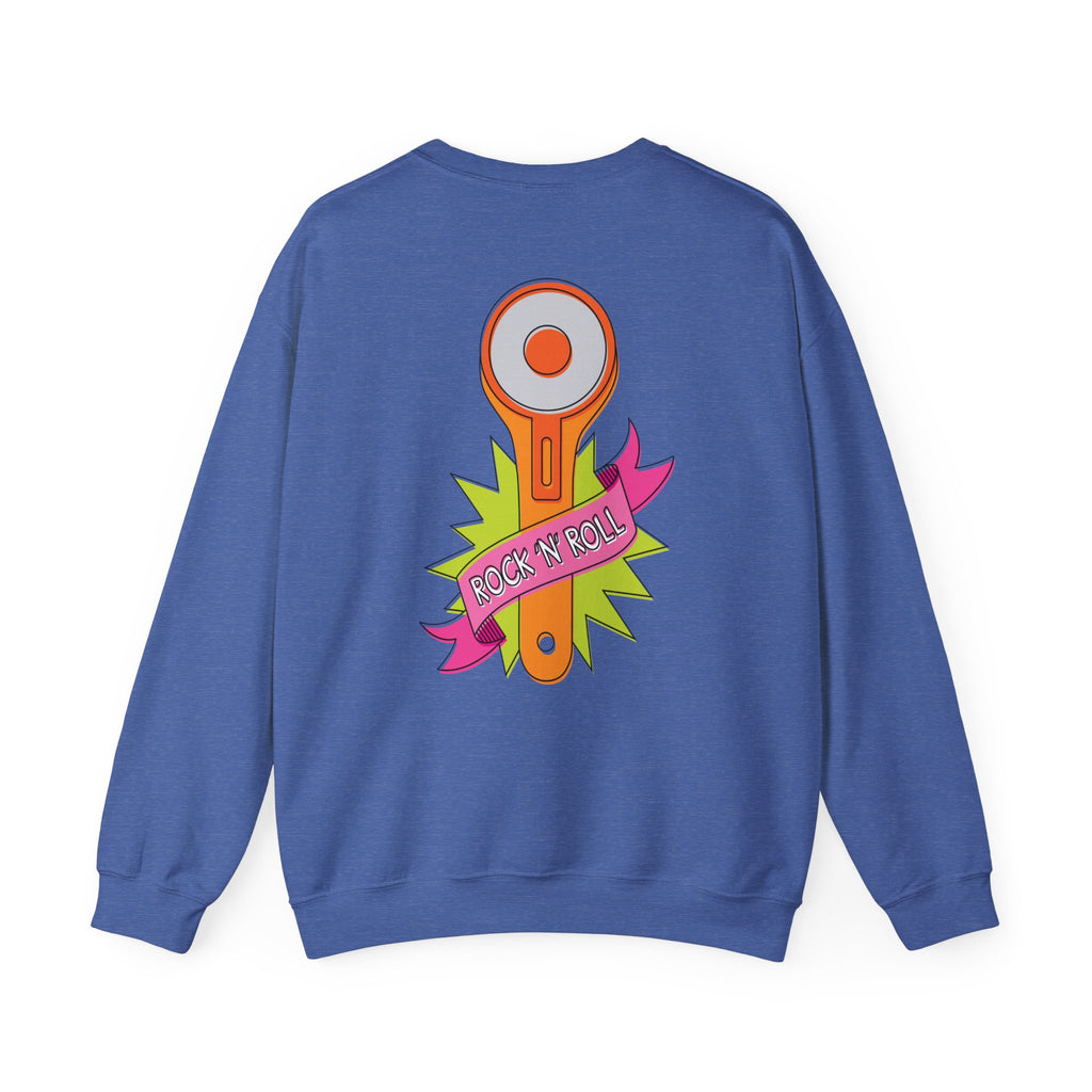 Rockin Rotary Cutter Crewneck Sweatshirt