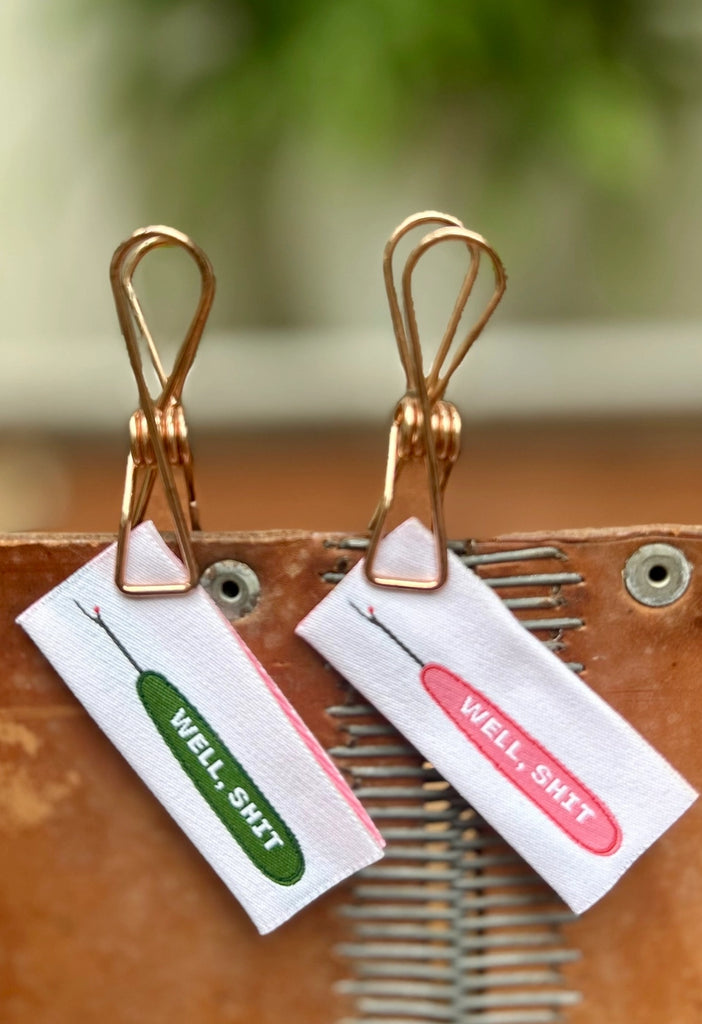 Well Shit - Sewing Labels