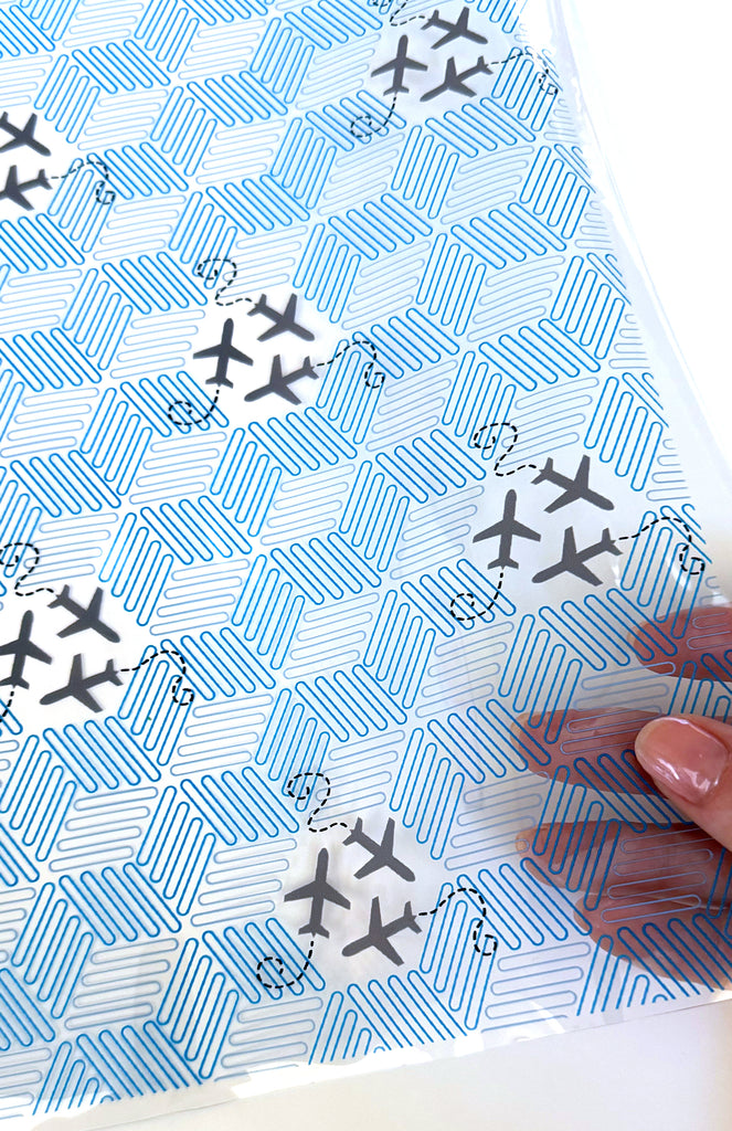 Airplanes Clear TPU Vinyl