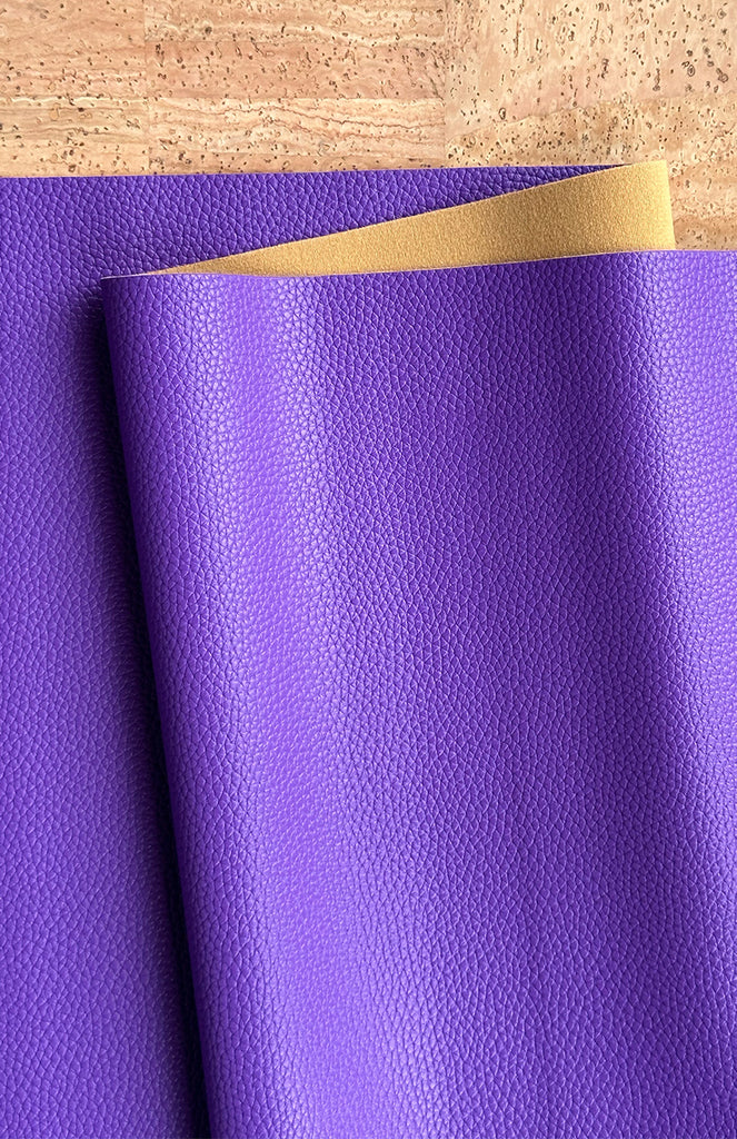 Amethyst Pebbled Faux Leather