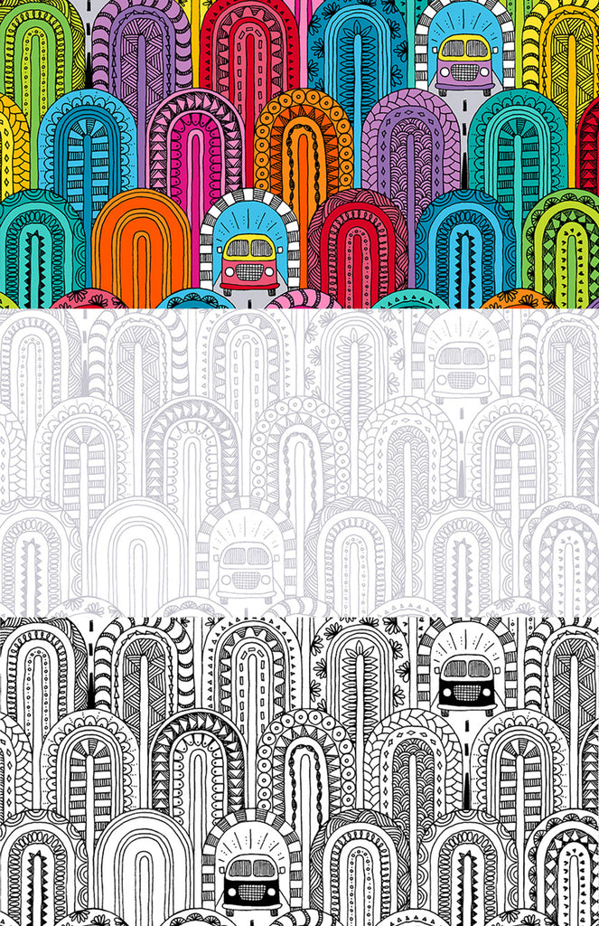 Summer Lovin' Arches Yardage