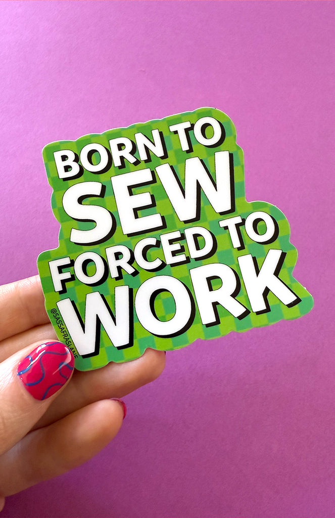 Born to Sew Sticker