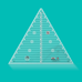 12.5" Creative Grids 60° Triangle Ruler