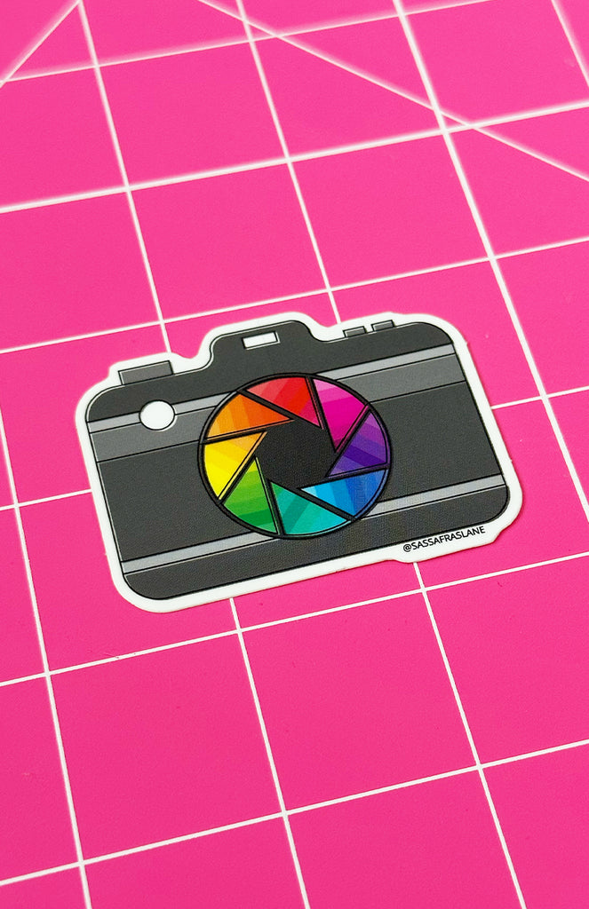 Focus Freeway Camera Sticker