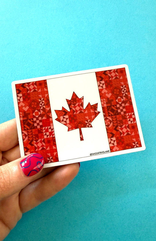 Canada Quilt Sticker