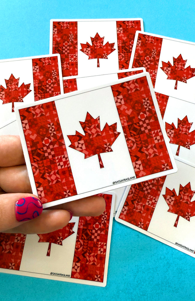 Canada Quilt Sticker