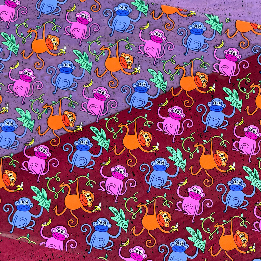 Monkeying Around Clear TPU Vinyl