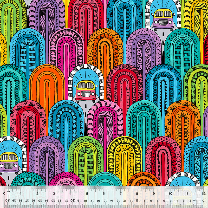 Cruisin' Canvas Fabric