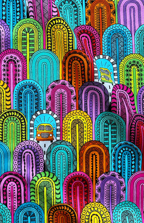 Cruisin' Canvas Fabric