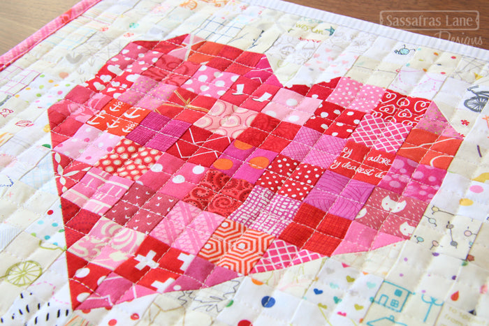 Patchwork Heart Free PDF Pattern