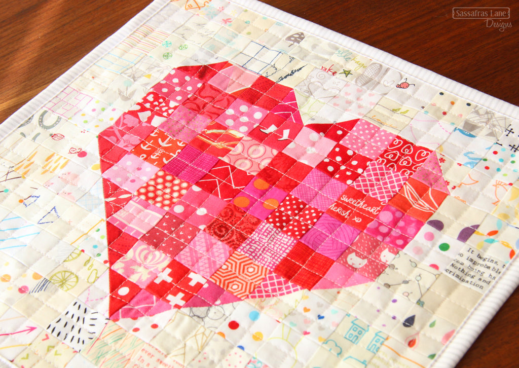 Patchwork Heart Free PDF Pattern