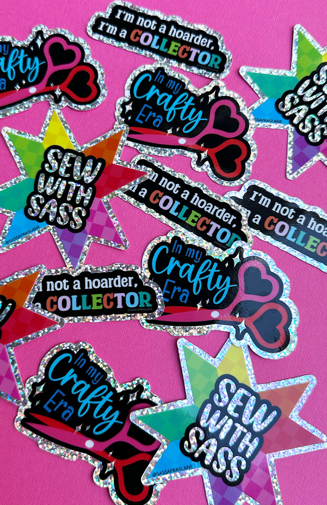 Not a Hoarder Sticker