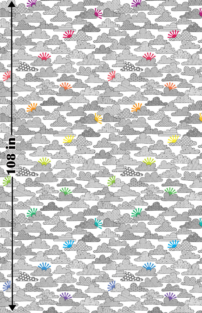 Head in the Clouds 108" Wide Fabric