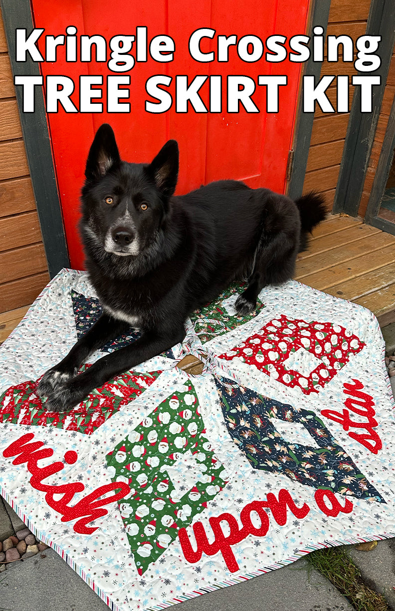 Kringle Crossing Tree Skirt Kit