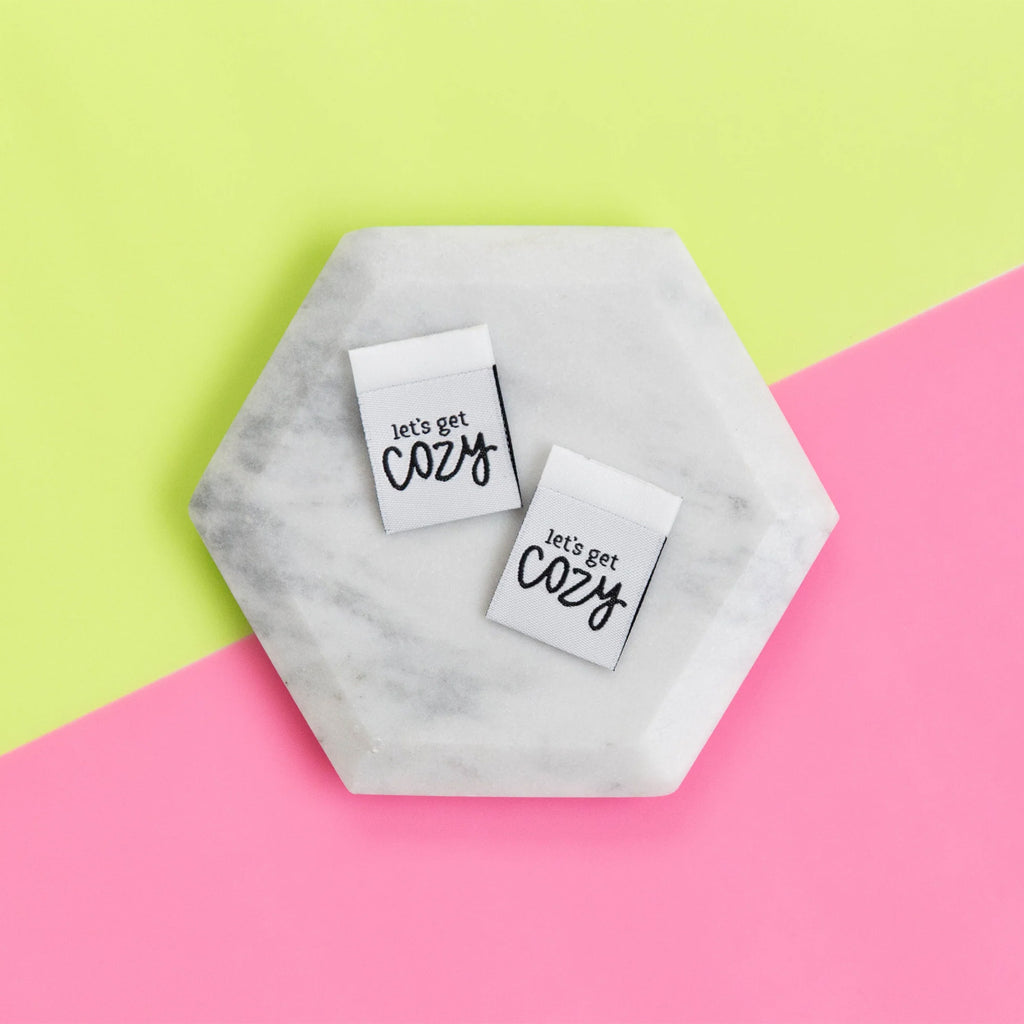 Let's Get Cozy Sew-in Labels