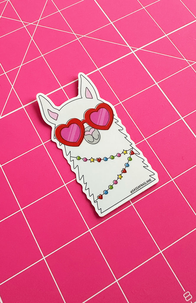 Llama Lover Sticker