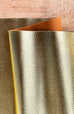 Metallic Gold Pebbled Faux Leather
