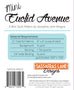 Mini Euclid Avenue Quilt Pattern