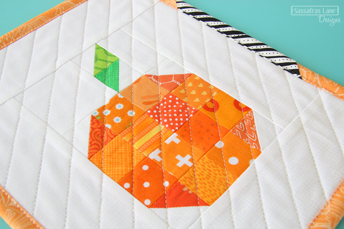 Patchwork Orange Free PDF Pattern