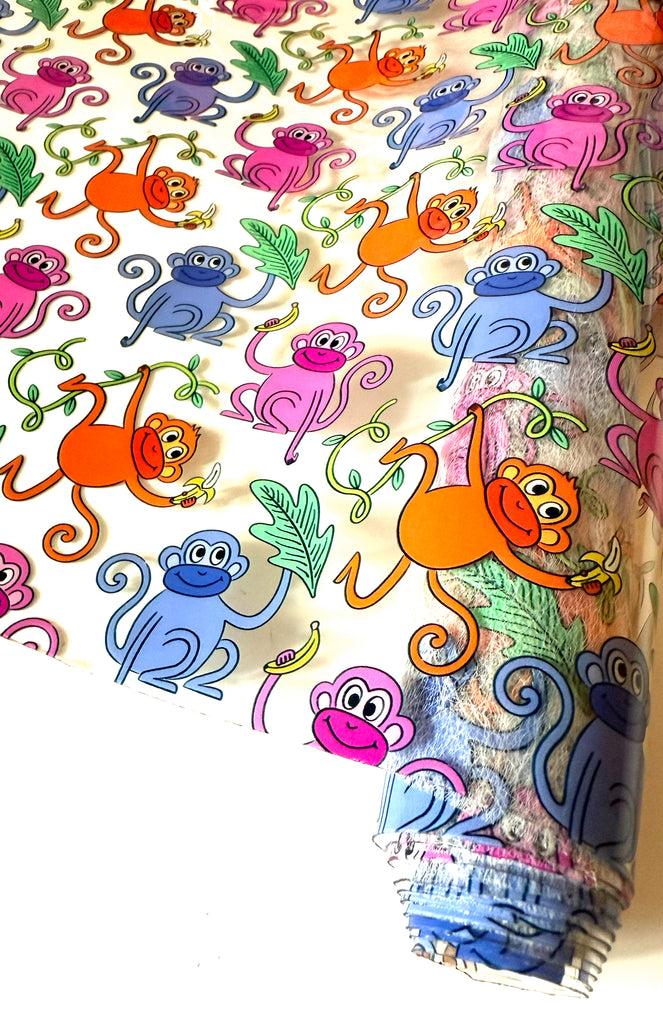 Monkeying Around Clear TPU Vinyl
