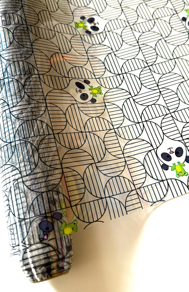 Panda + Frog Clear TPU Vinyl