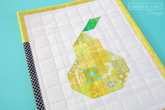 Patchwork Pear Free PDF Pattern