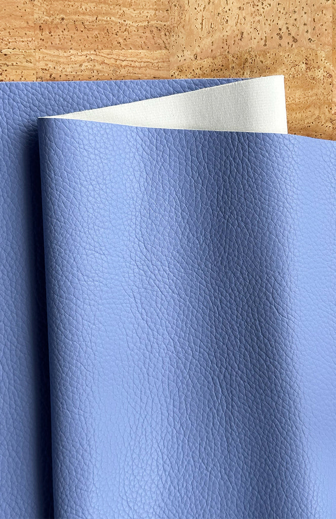 Periwinkle Pebbled Faux Leather