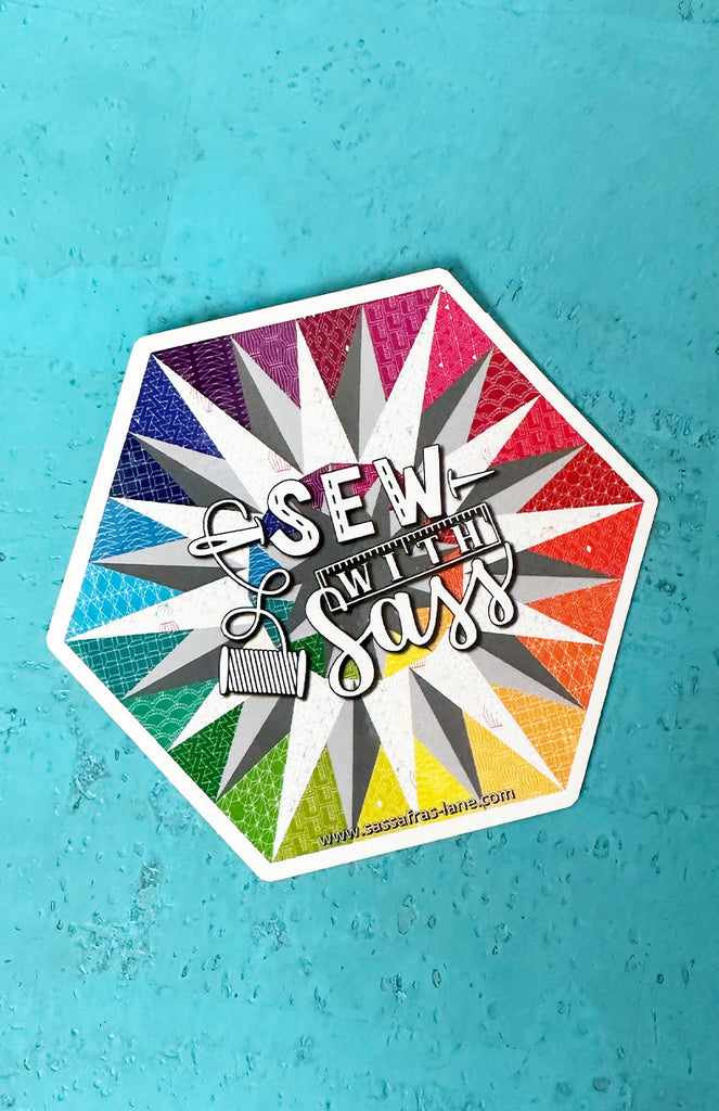 Sew With Sass Sticker