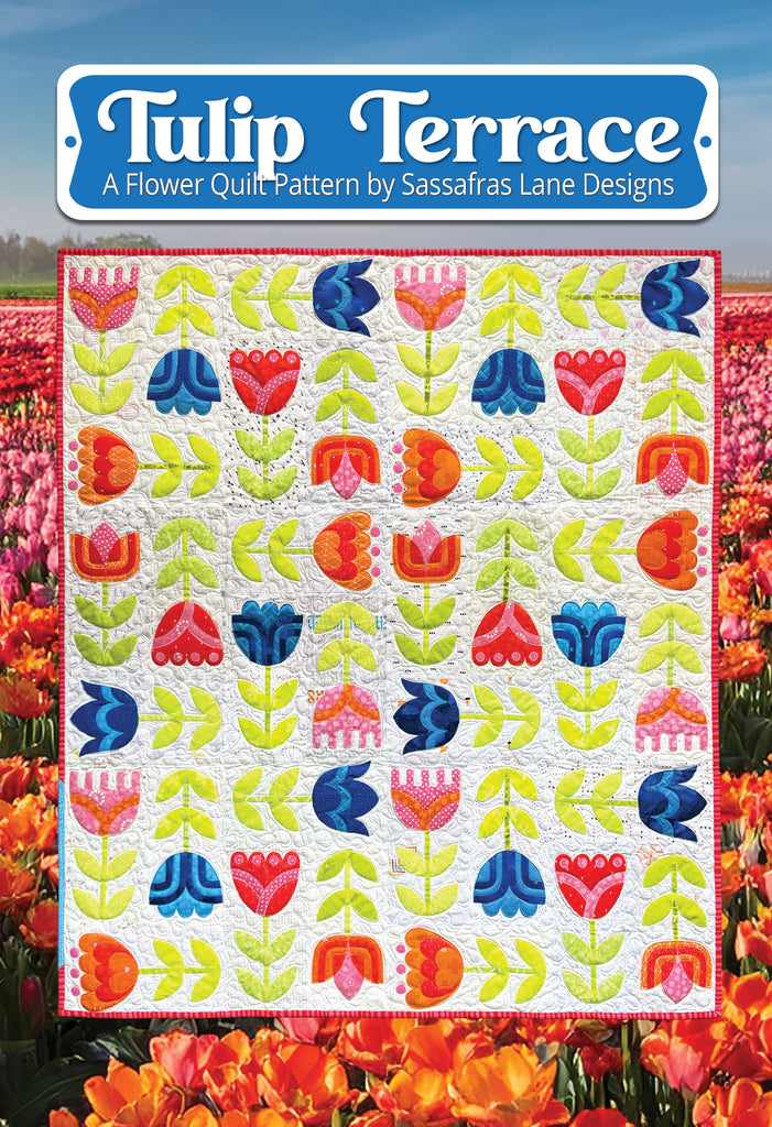 Tulip Terrace Quilt & Table Runner Pattern