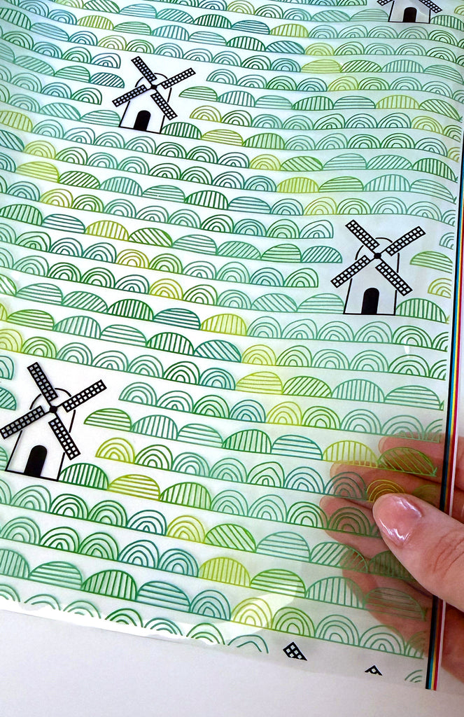 Windmills Clear TPU Vinyl