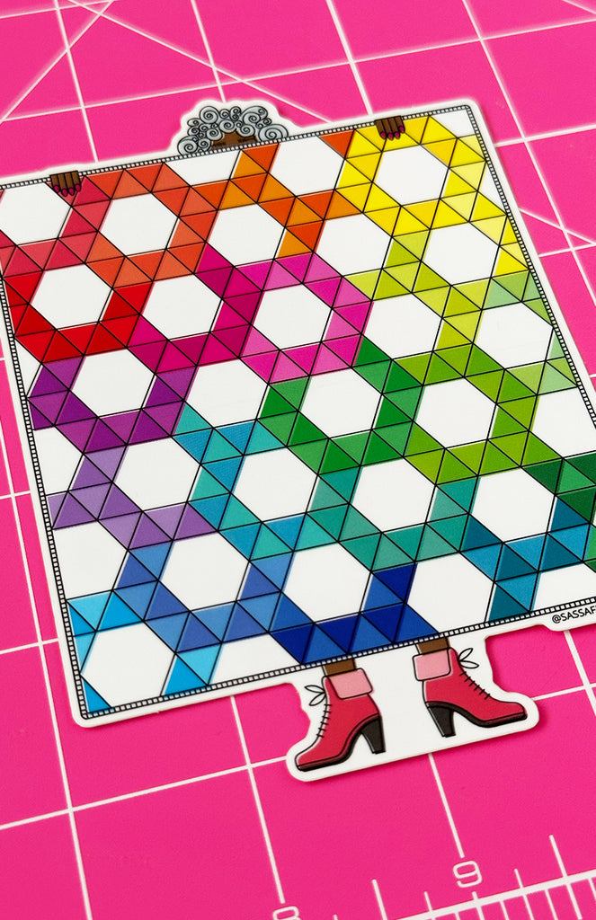 Wynkoop Court Quilt Sticker