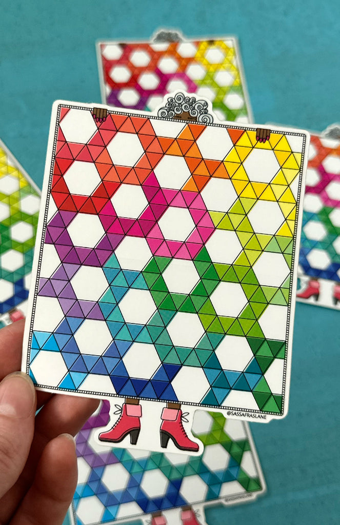 Wynkoop Court Quilt Sticker