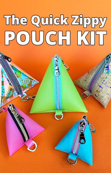 The Quick Zippy Pouch Kit (Makes 2) – Sassafras Lane Designs