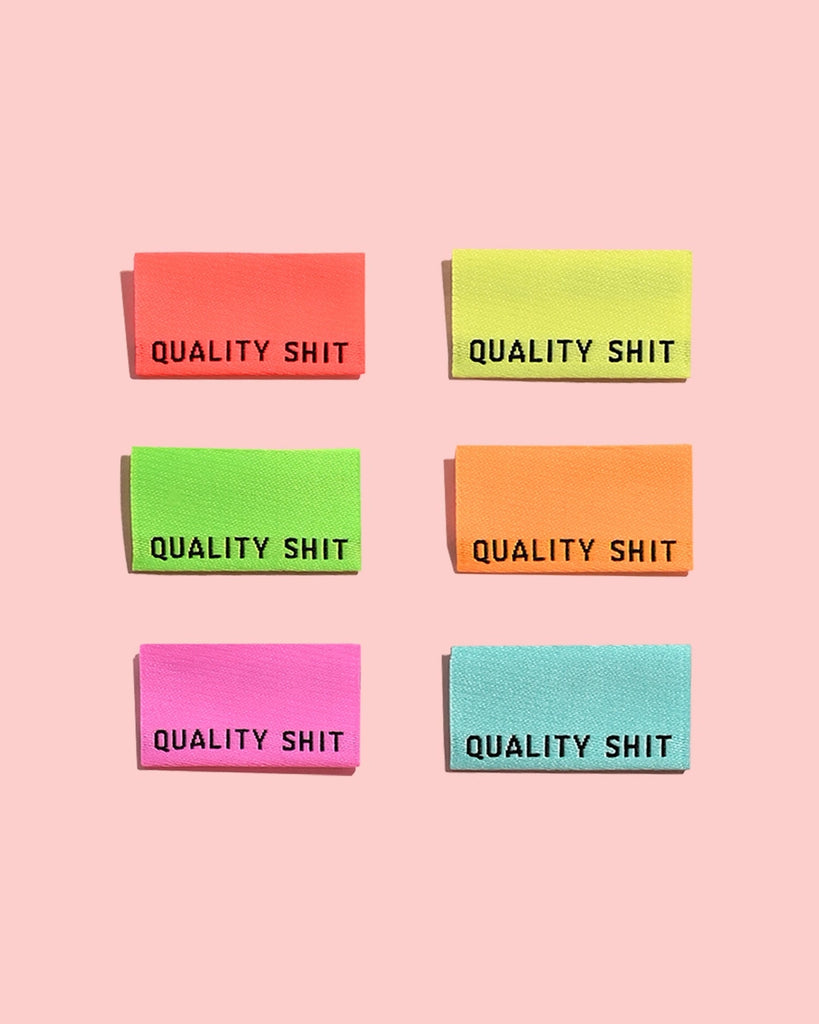 Quality Shit Woven Labels