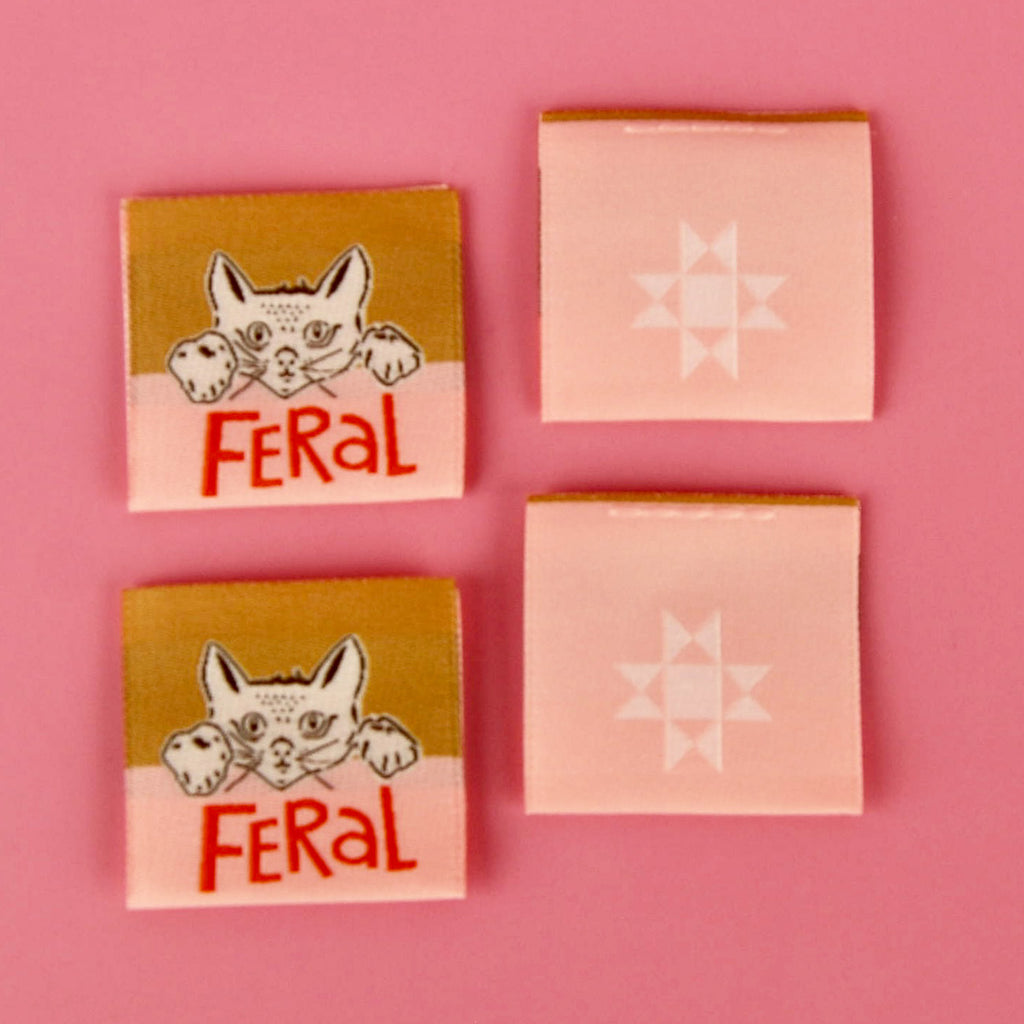 Feral - Sew in Labels