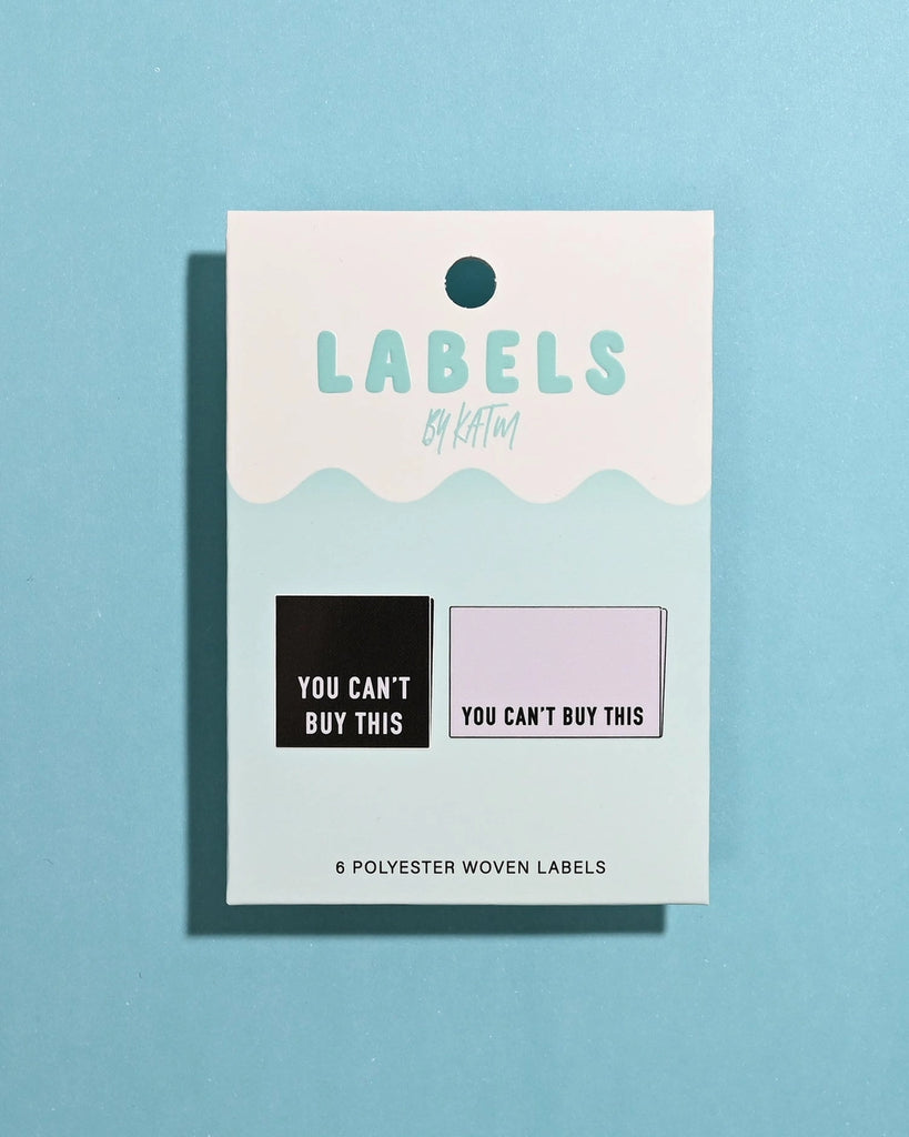 You Can't Buy This (Metallic) Woven Labels