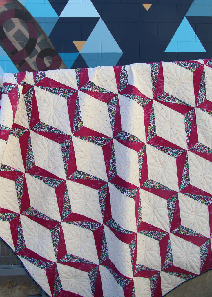 Quadrant Court Quilt Pattern
